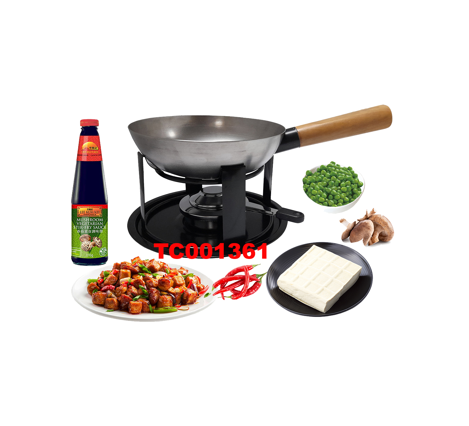 FUN COOKING FOR SINGLE – 4 PCS MINI WOK SET