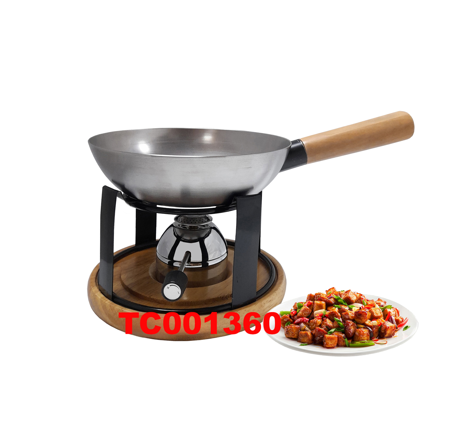 FUN COOKING FOR SINGLE – 4 PCS MINI WOK SET