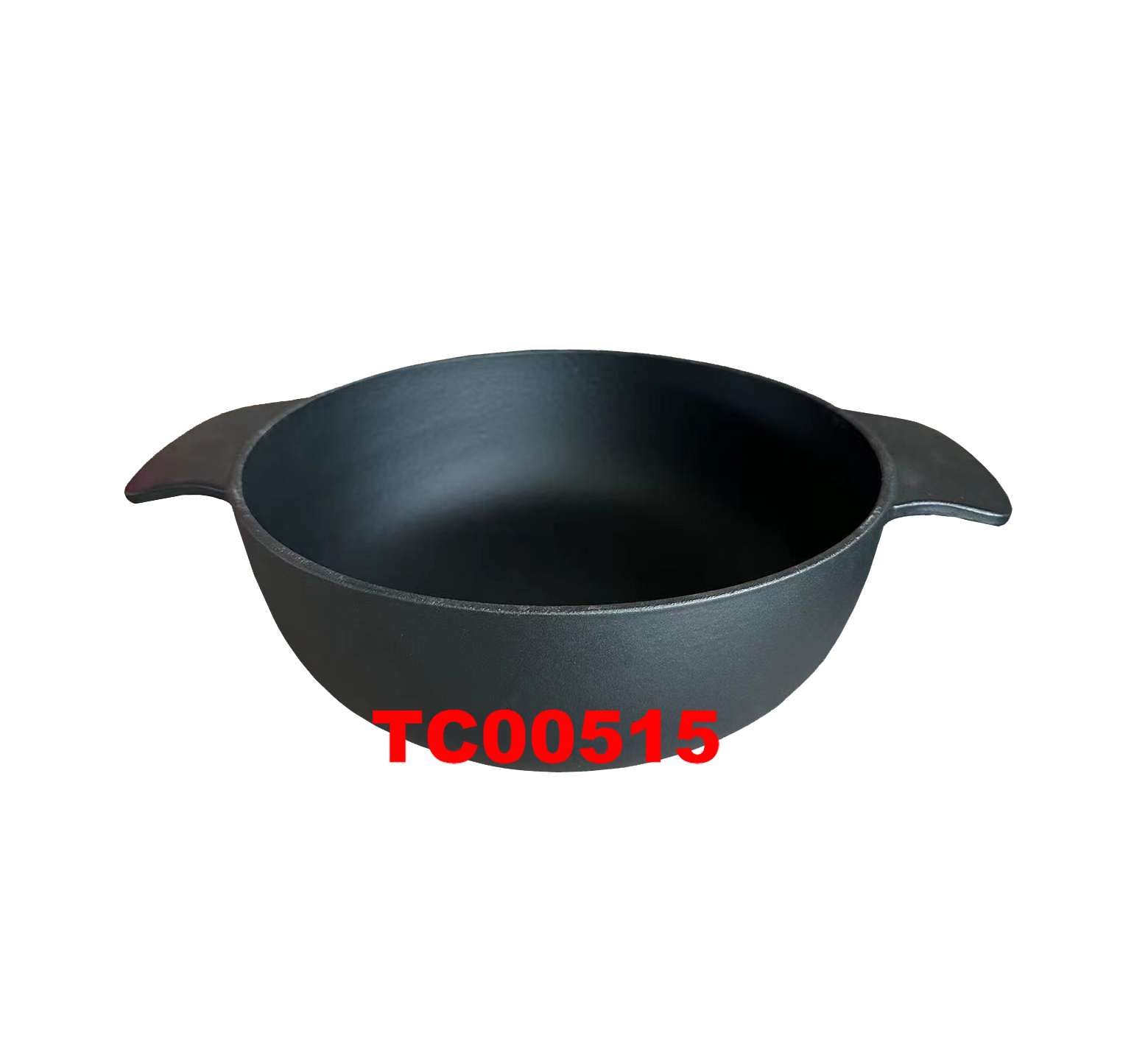 2 IN 1 CAST IRON ROUND ENAMELED CASSEROLE／GRIDDLE