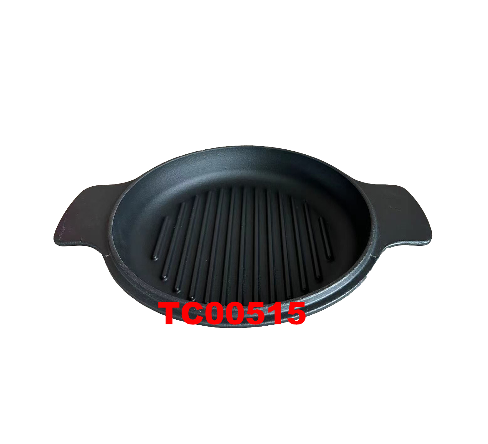 2 IN 1 CAST IRON ROUND ENAMELED CASSEROLE／GRIDDLE