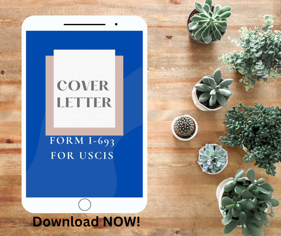 Form I-693 Medical Records Cover Letter