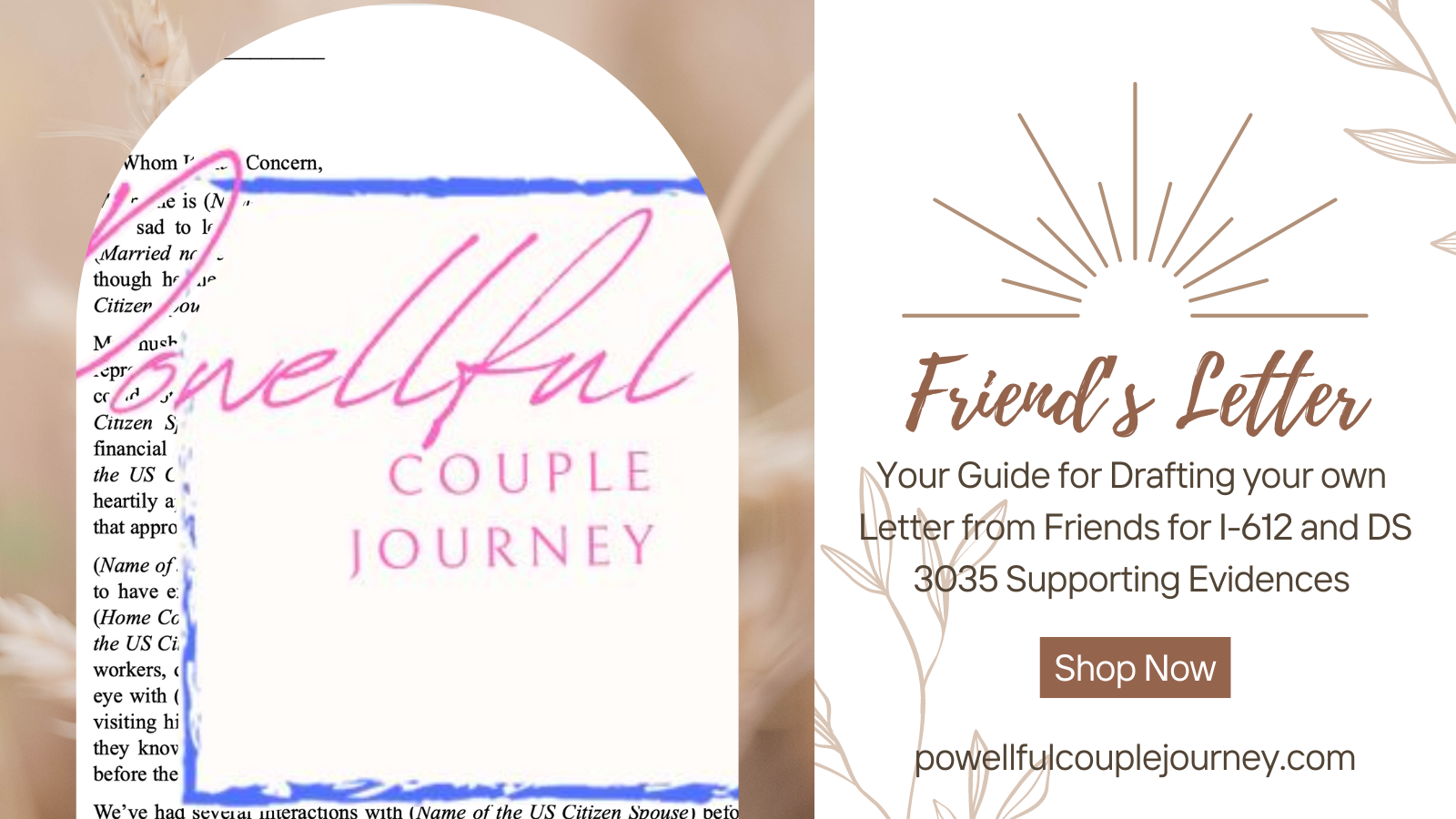 Friend's Sample Format Letter Guide