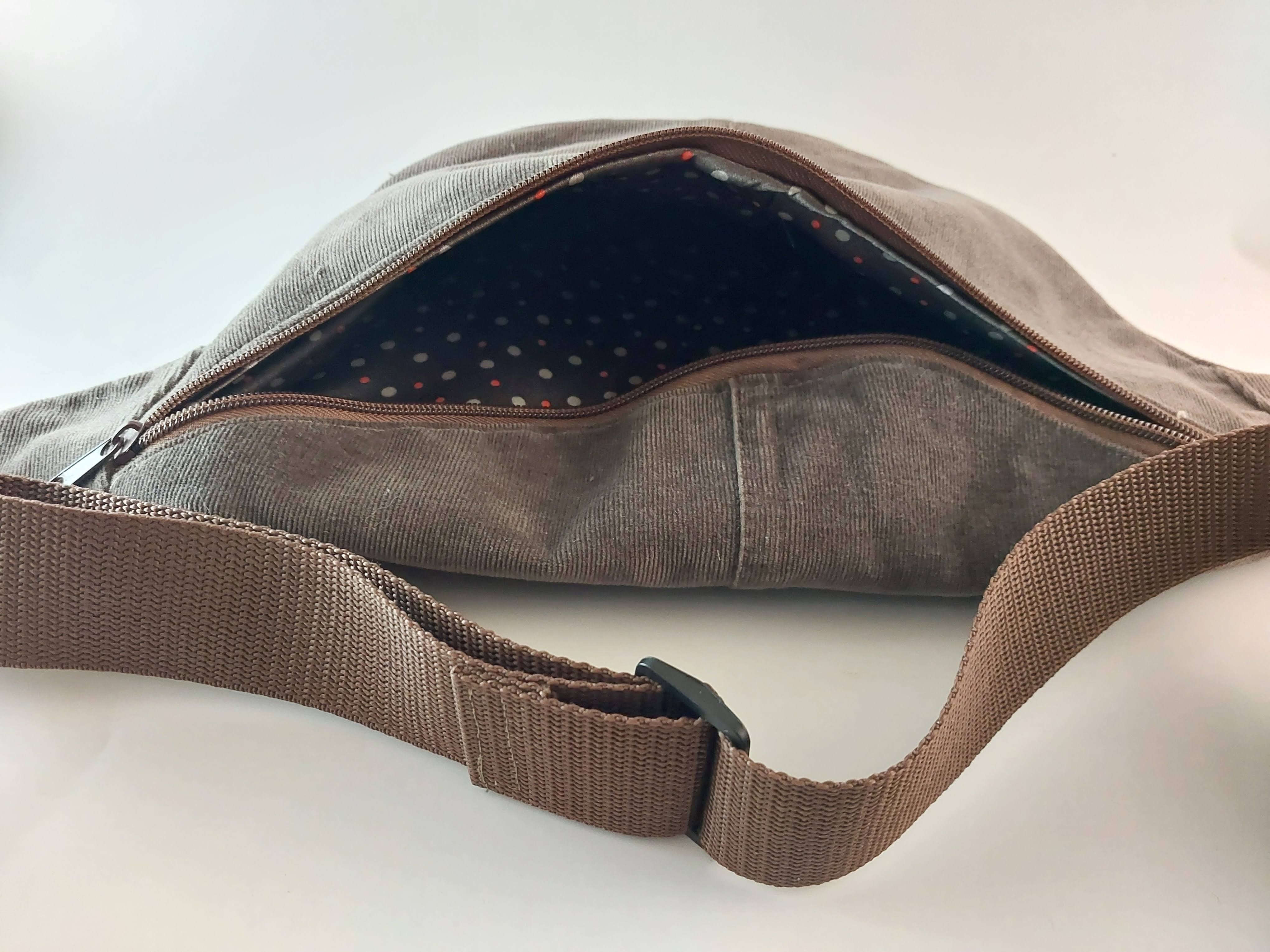 GRAND SAC BANANE VELOURS