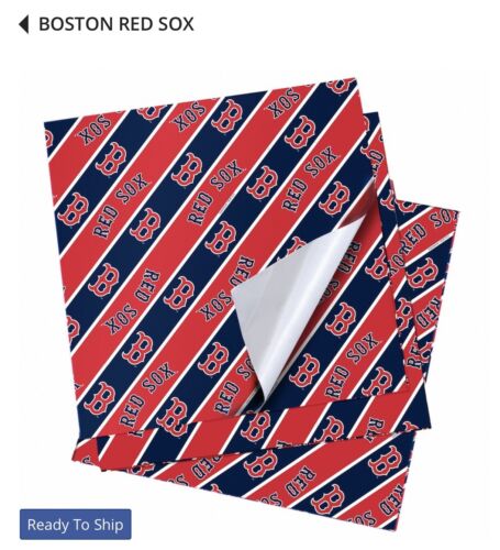 Red Sox Wrapping Paper