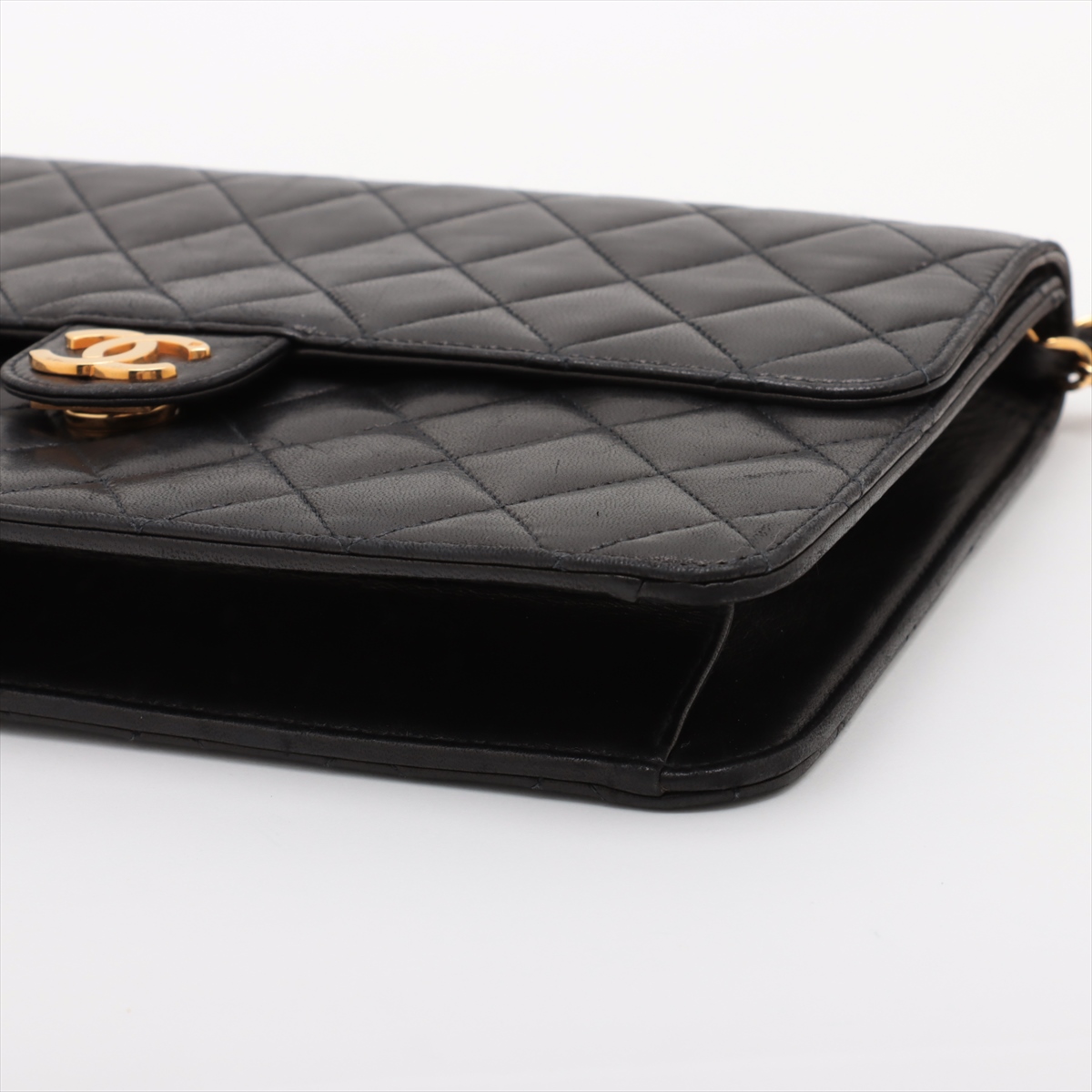 Vintage Matelasse Lambskin Flap