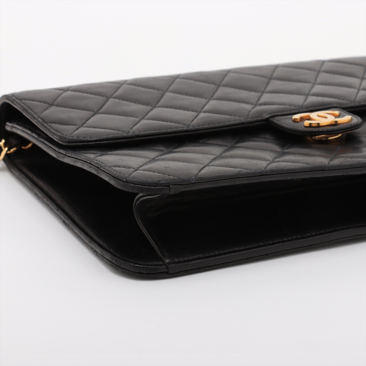 Vintage Matelasse Lambskin Flap