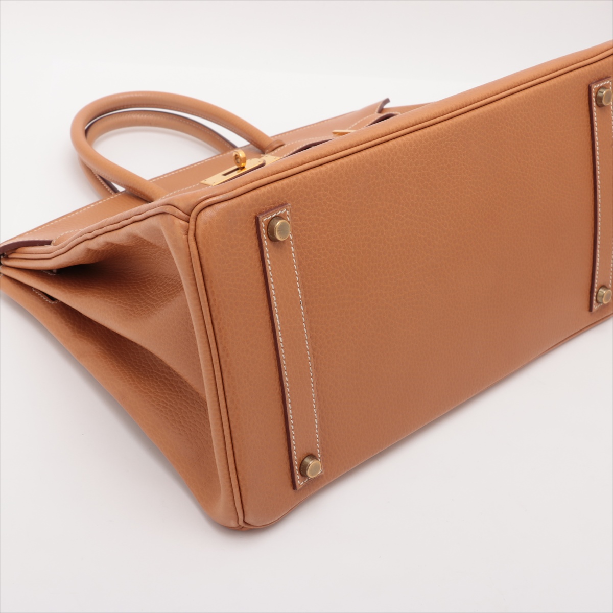 Birkin 35 Cuir Courchevel Gold