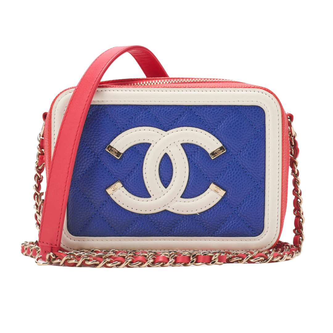 Chanel Filigree Mini Caviar