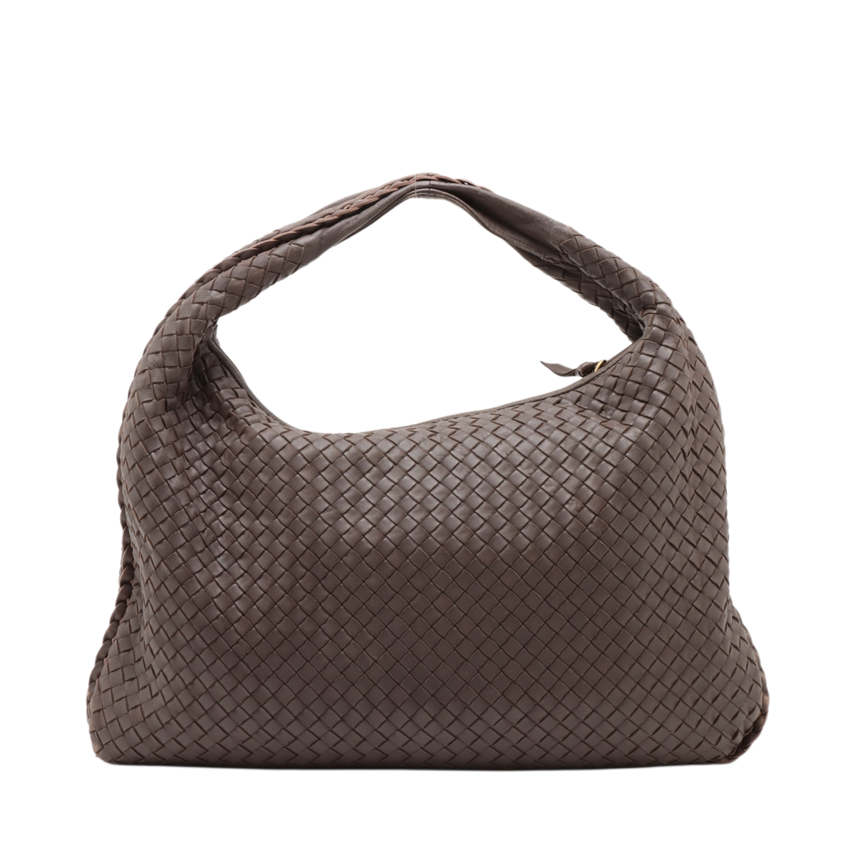Bottega Veneta Intrecciato Hobo Leather Shoulder Bag