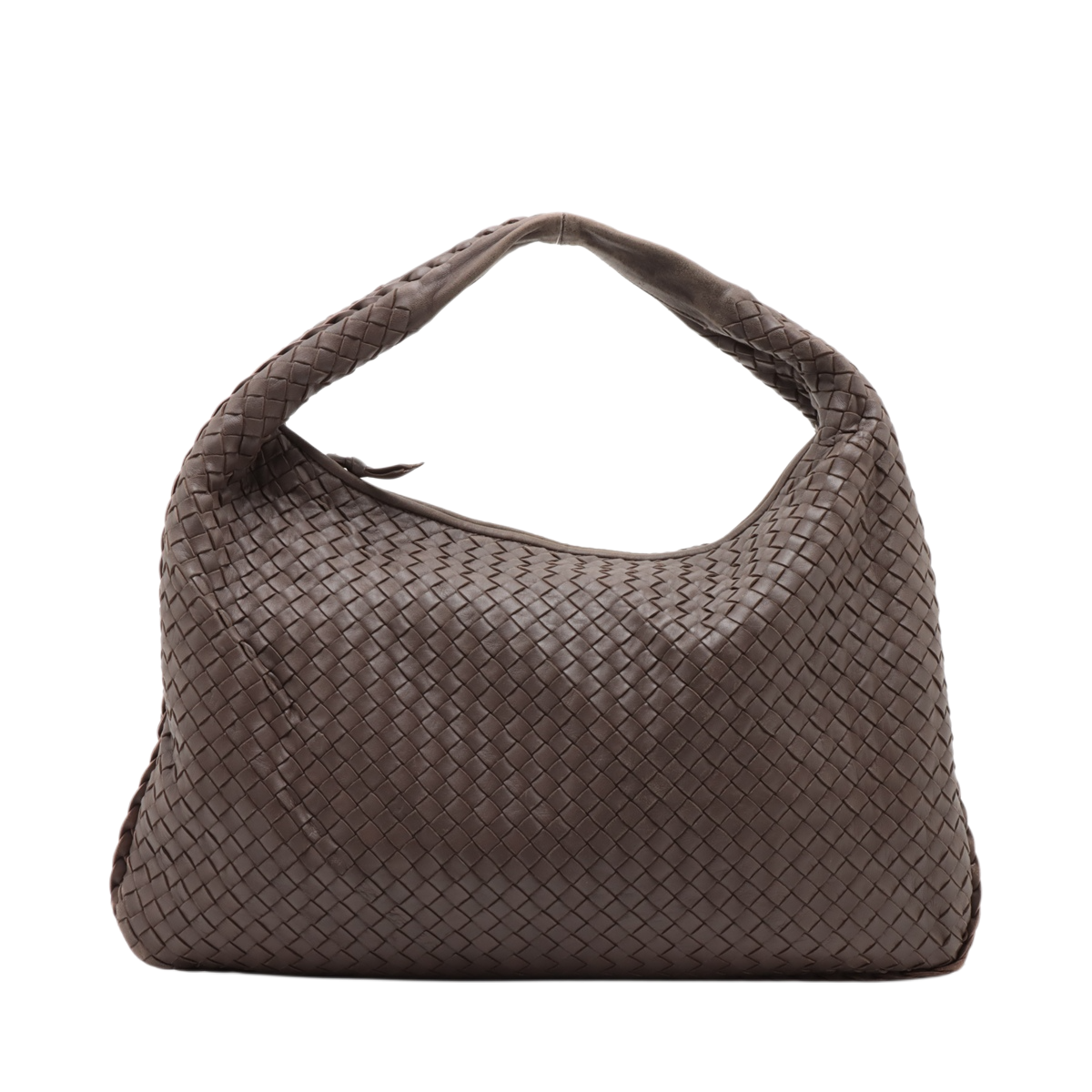 Bottega Veneta Intrecciato Hobo Leather Shoulder Bag