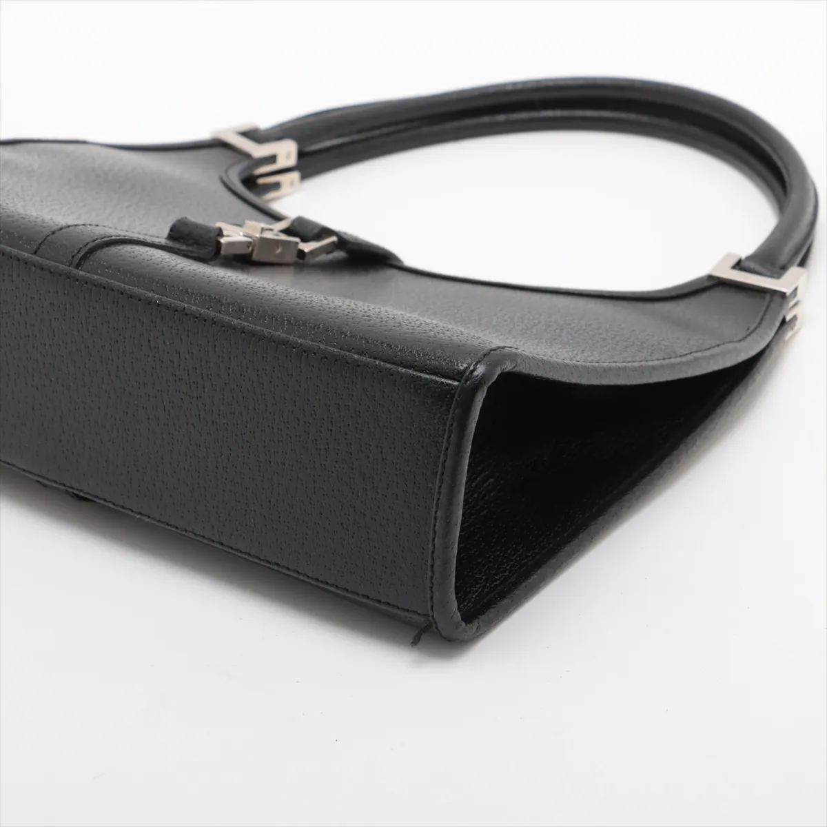 Vintage Gucci Black Leather Jackie Bag