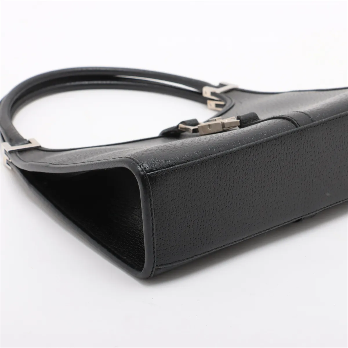 Vintage Gucci Black Leather Jackie Bag