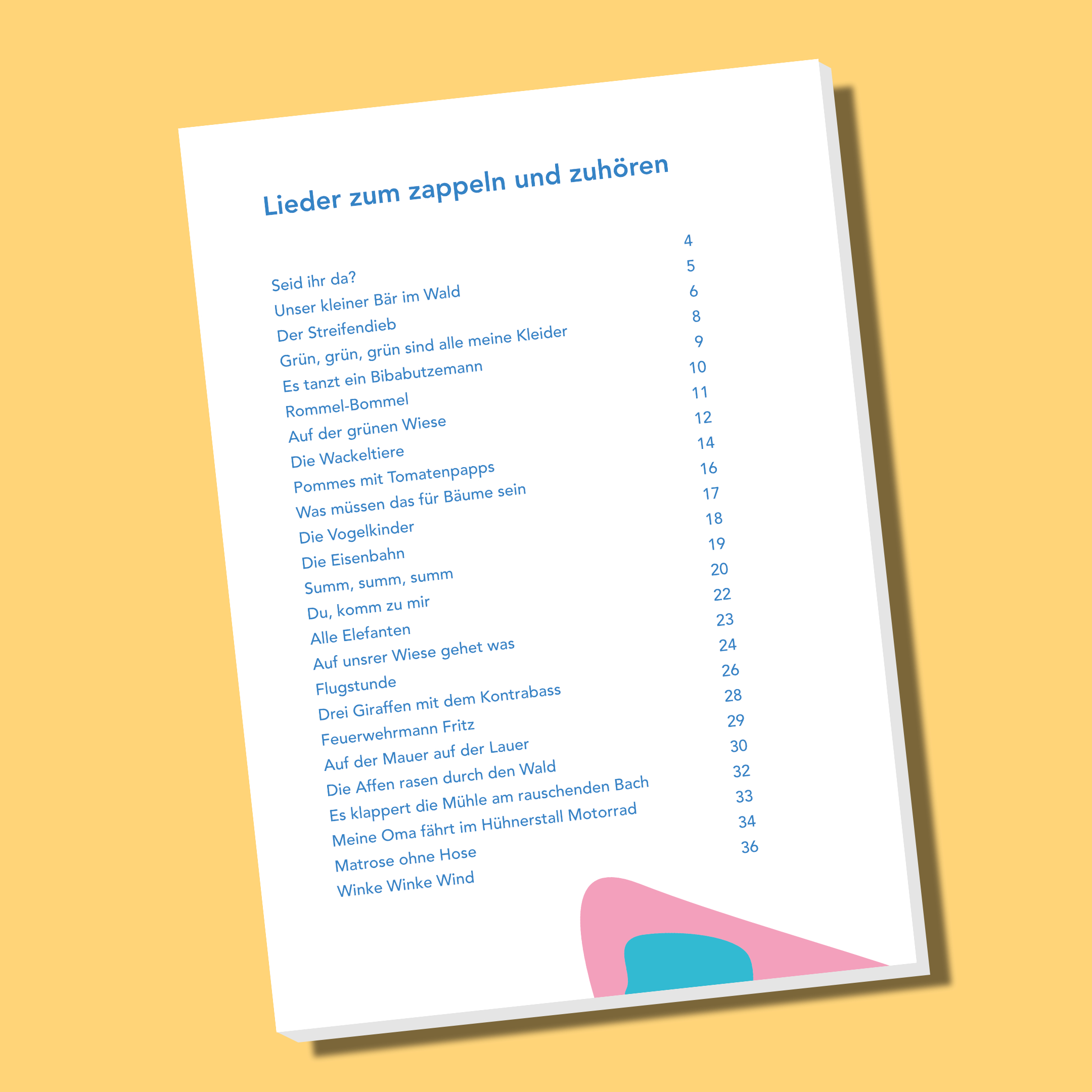 Matrose ohne Hose - 25 Bewegungs- und Lauschelieder