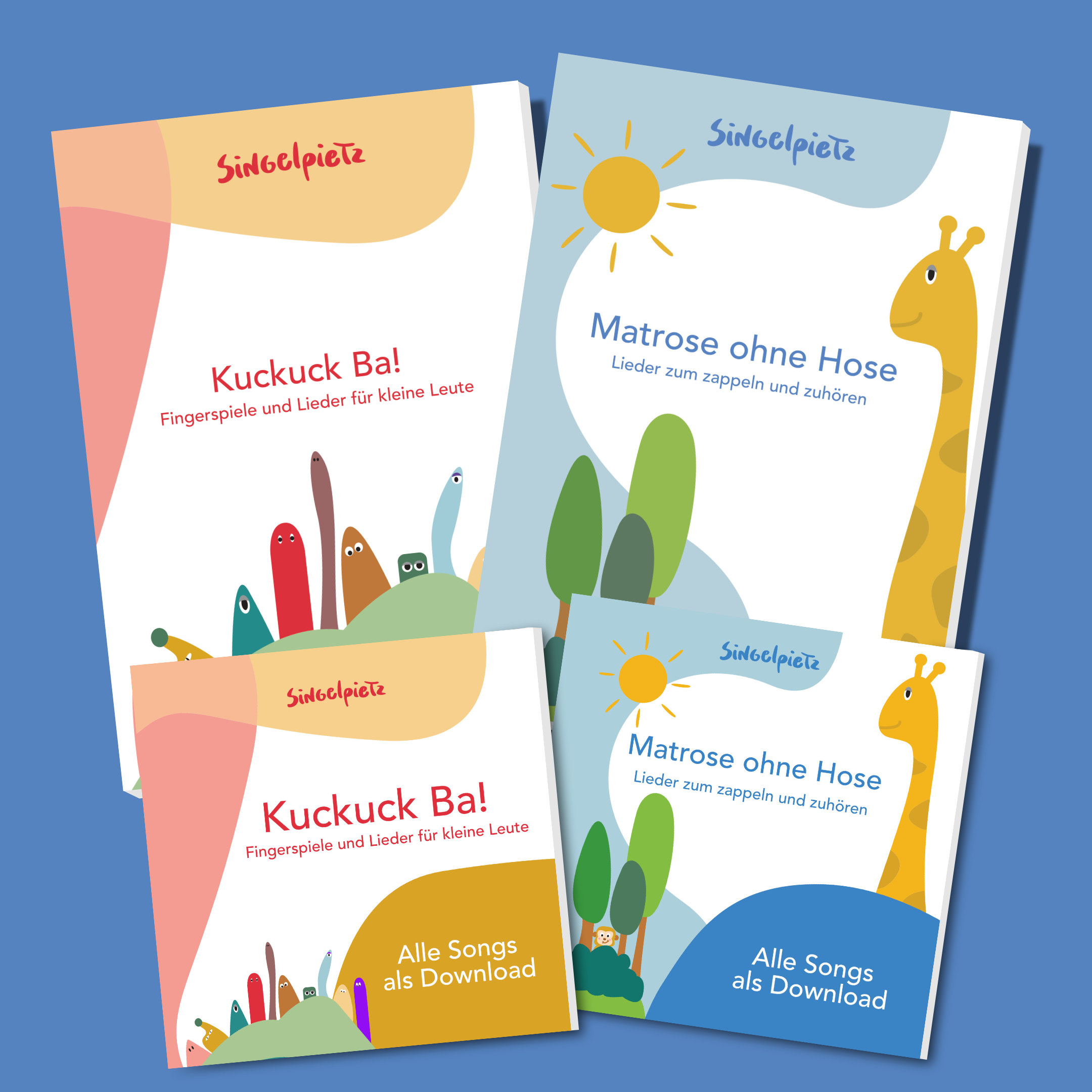 Komplettpaket - Bücher und Songs