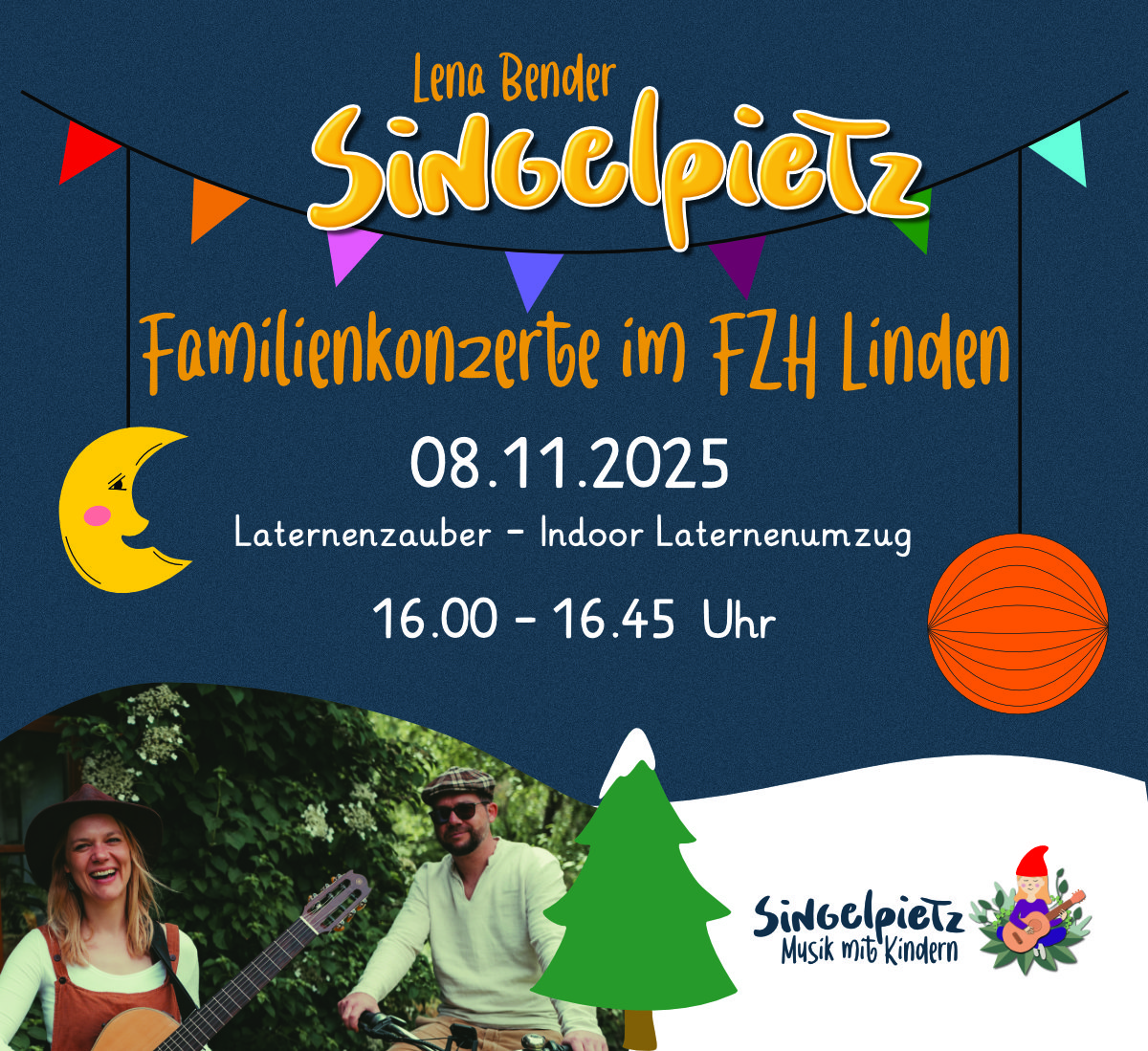 08.11.25 / 16 Uhr Mitmachkonzert mit Lena & Basti