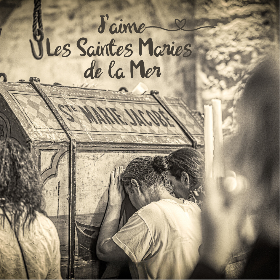 Magnet carré - Dévotion à Sainte Marie Jacobé