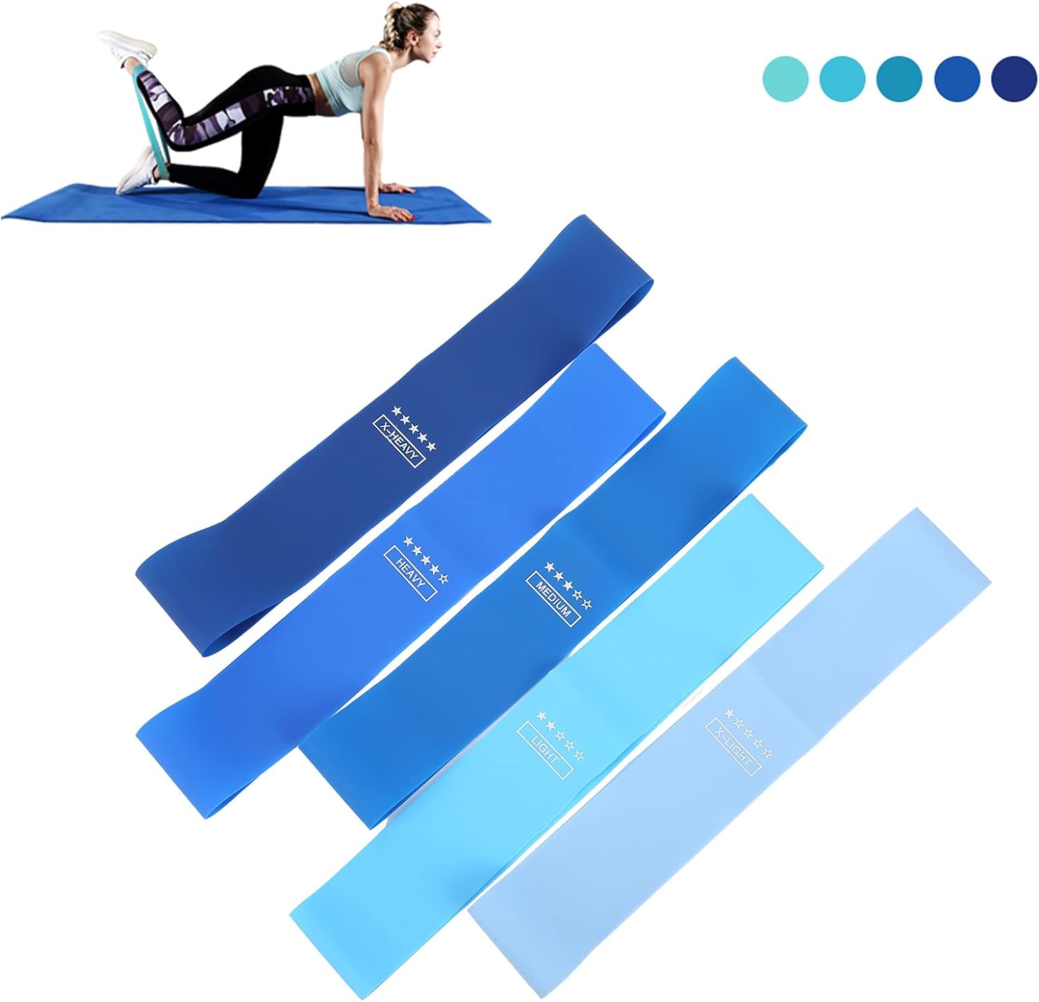 Sporto Juostos, Mėlynos