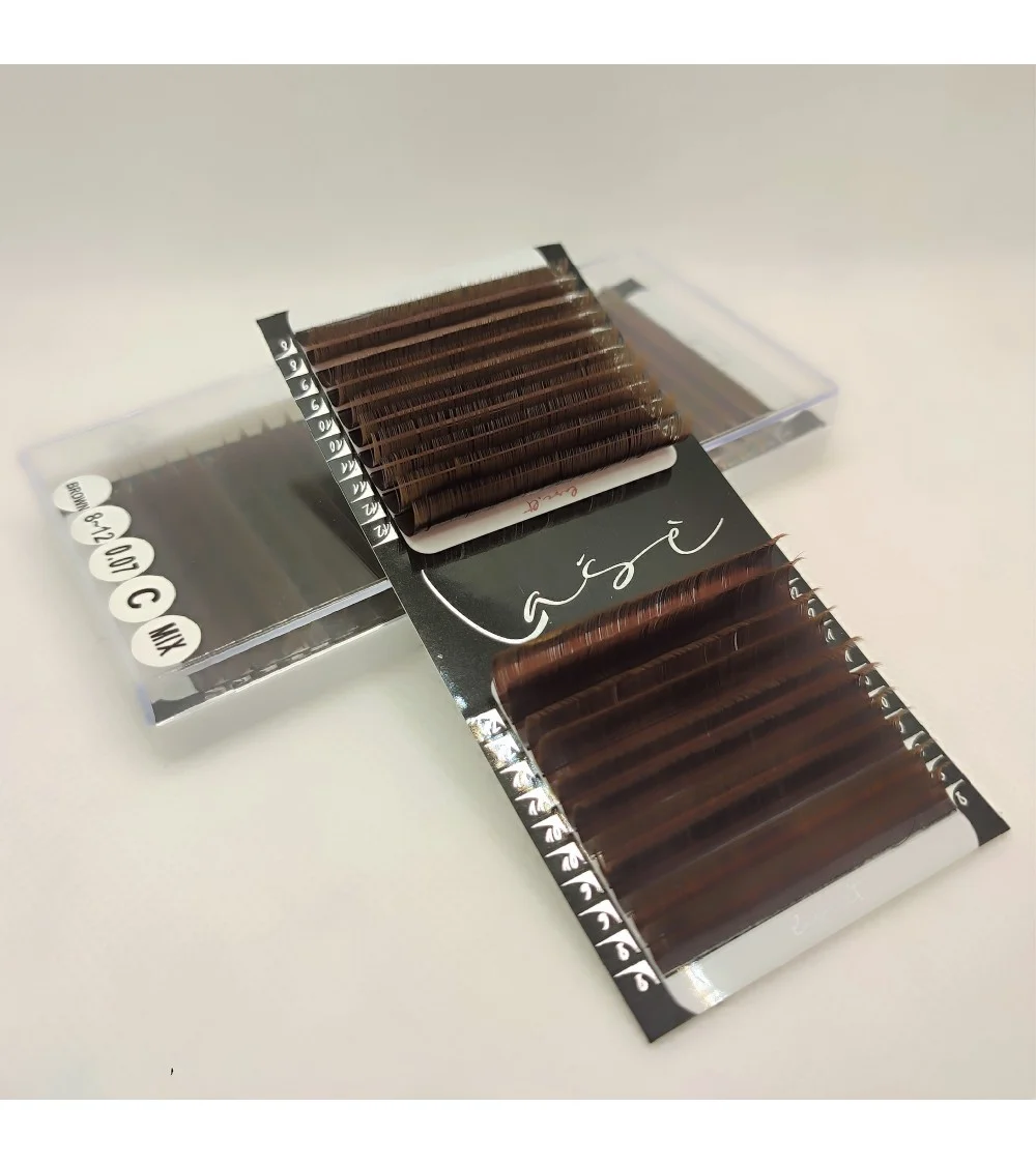 0,07mm MINK Ombre volume blakstienos