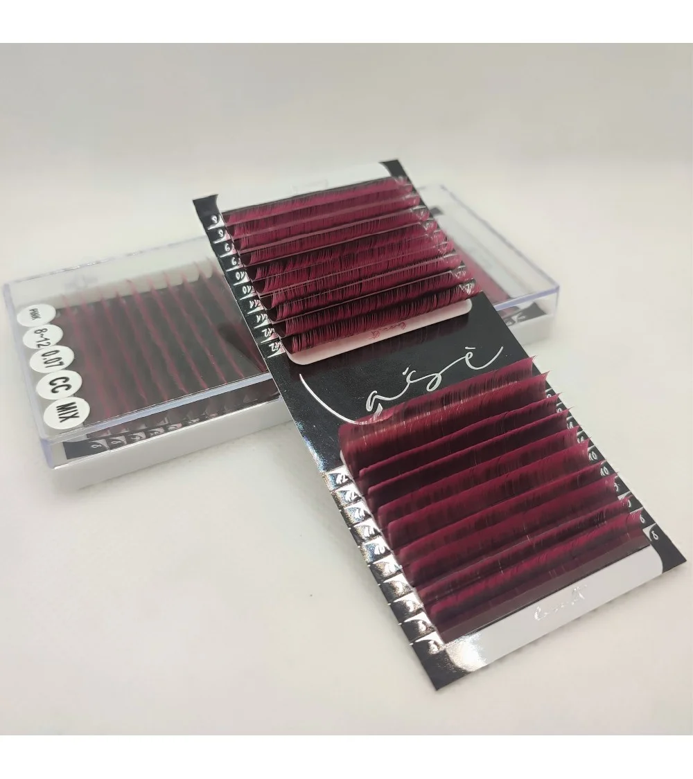 0,07mm MINK Ombre volume blakstienos