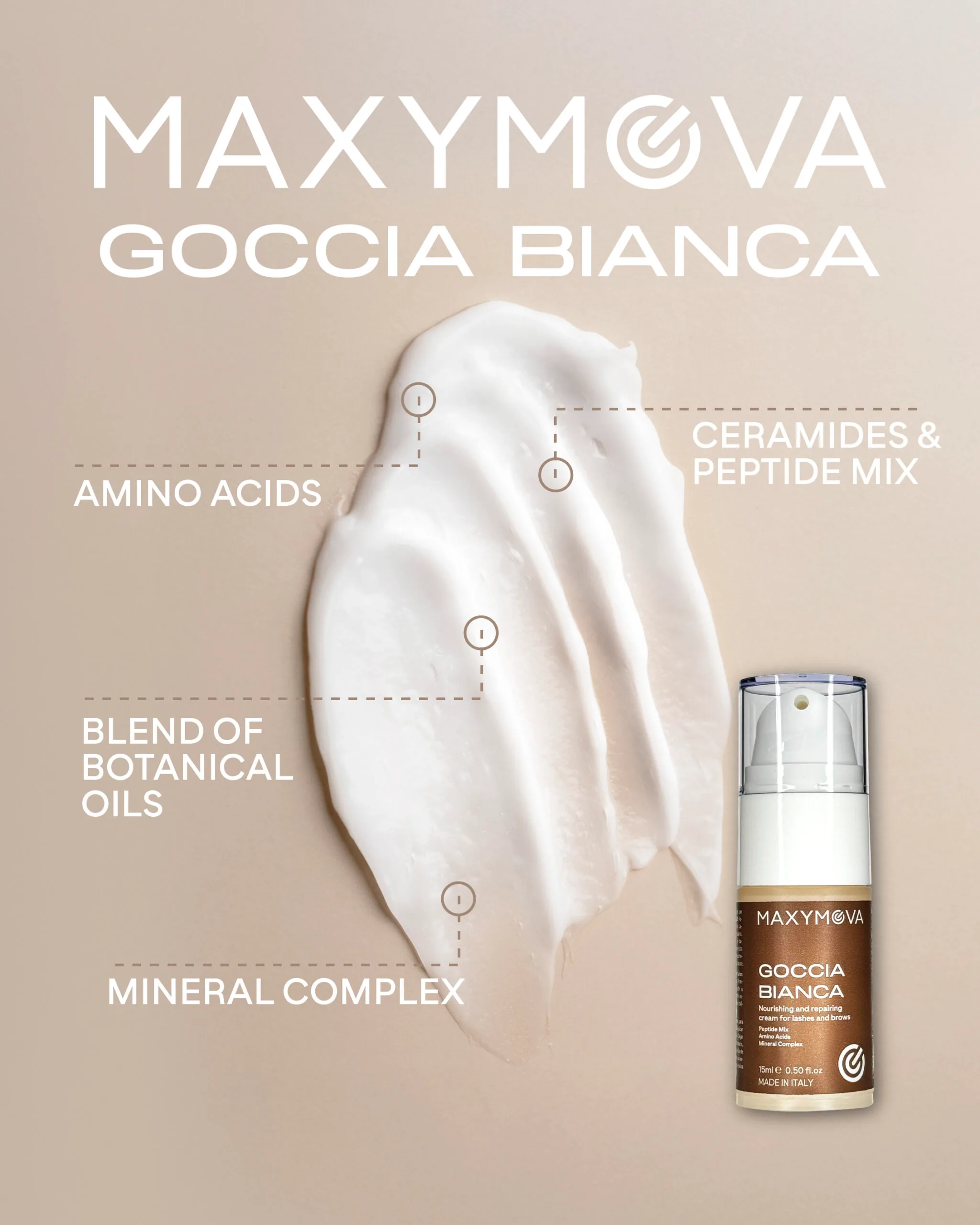 Maxymova GOCCIA BIANCA Botox – Maitinamasis ir atkuriamasis kremas