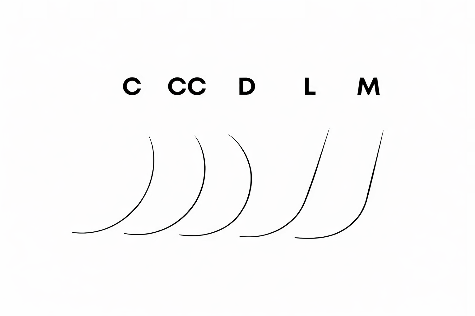 COSMO Lash blakstienos 0,07 B C CC D L M