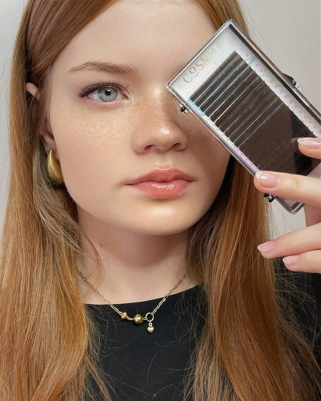 COSMO lash blakstienos RUDOS 0,07 C CC M