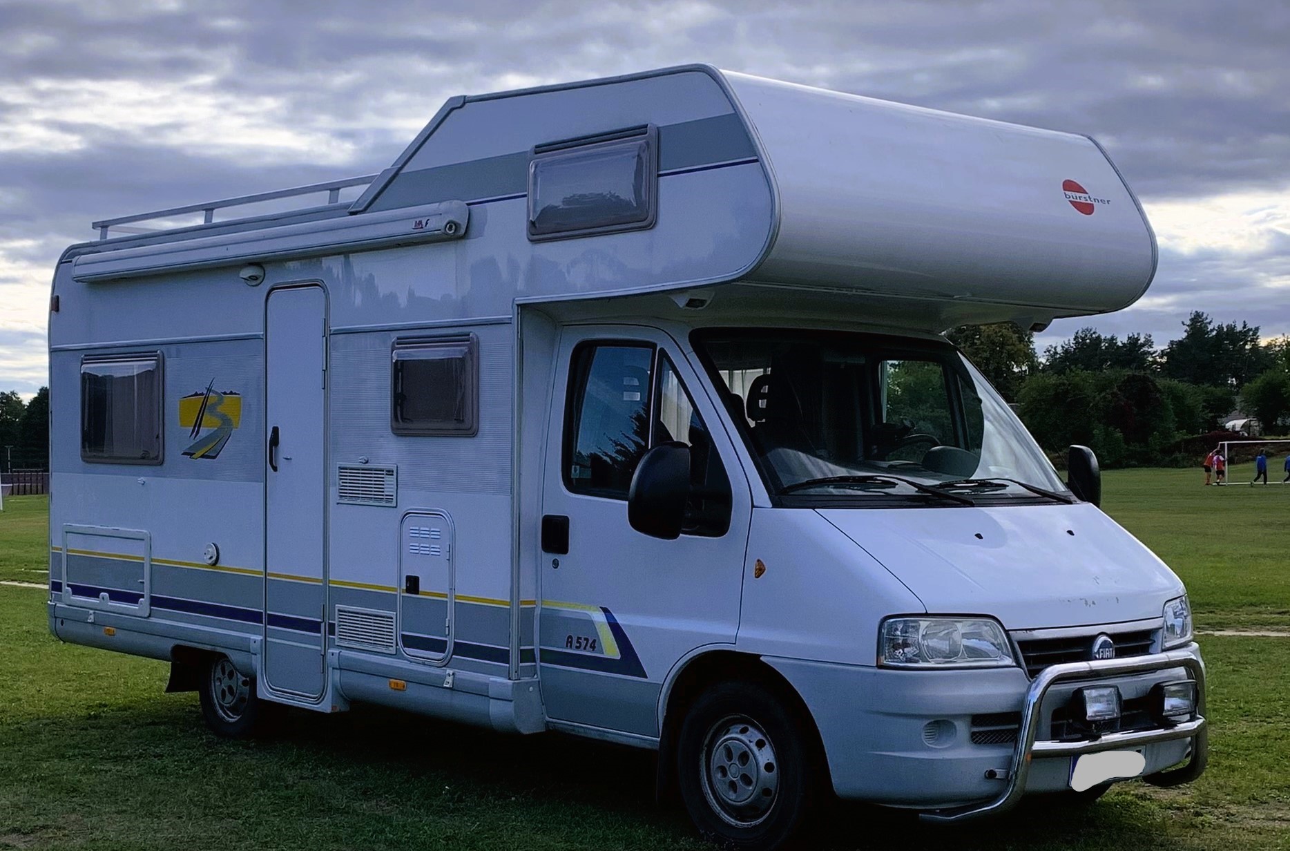 Fiat Burstner 574 2.8 JTD 94 kW, YOM 2003