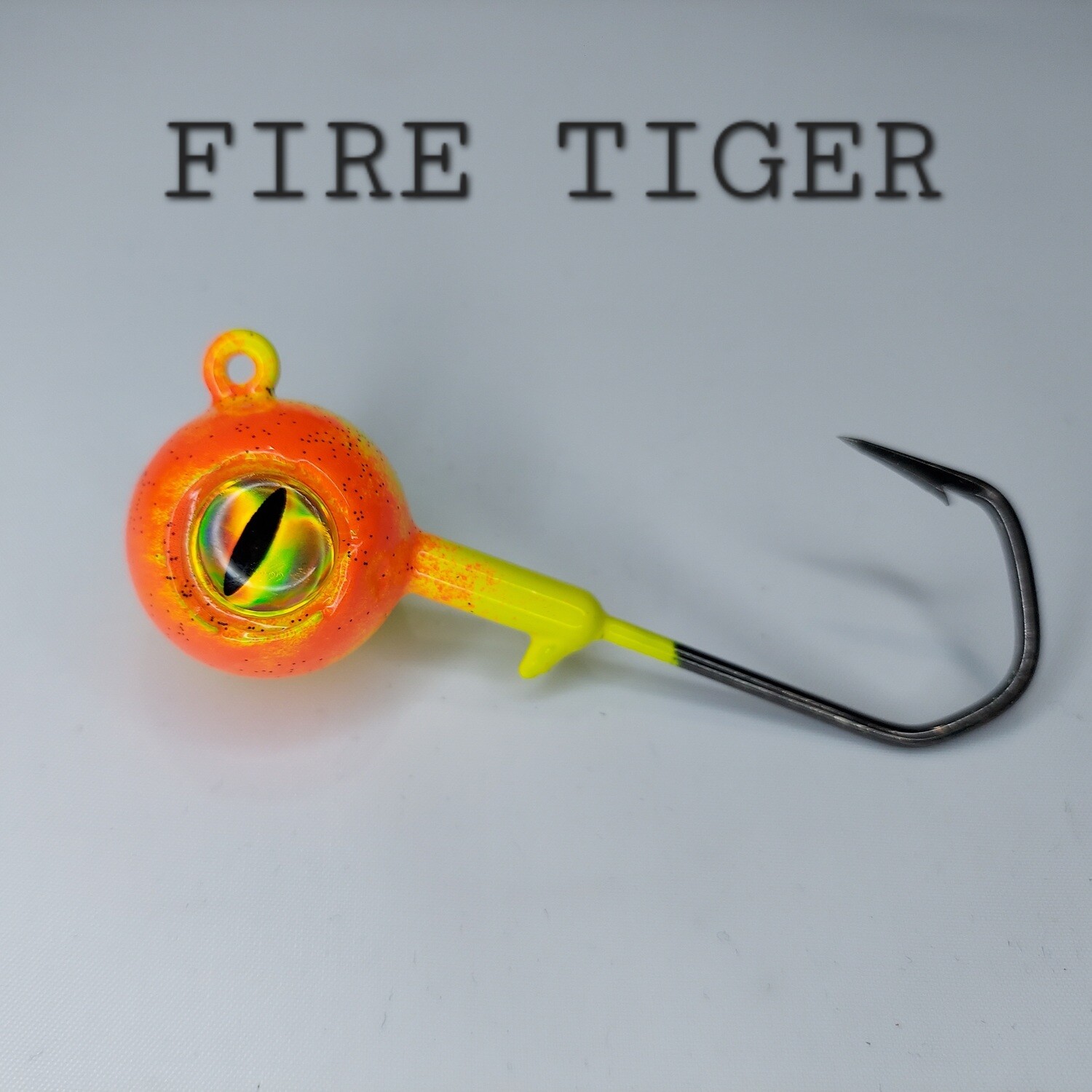 Barbarian Big Eye Ball Jig Firetiger