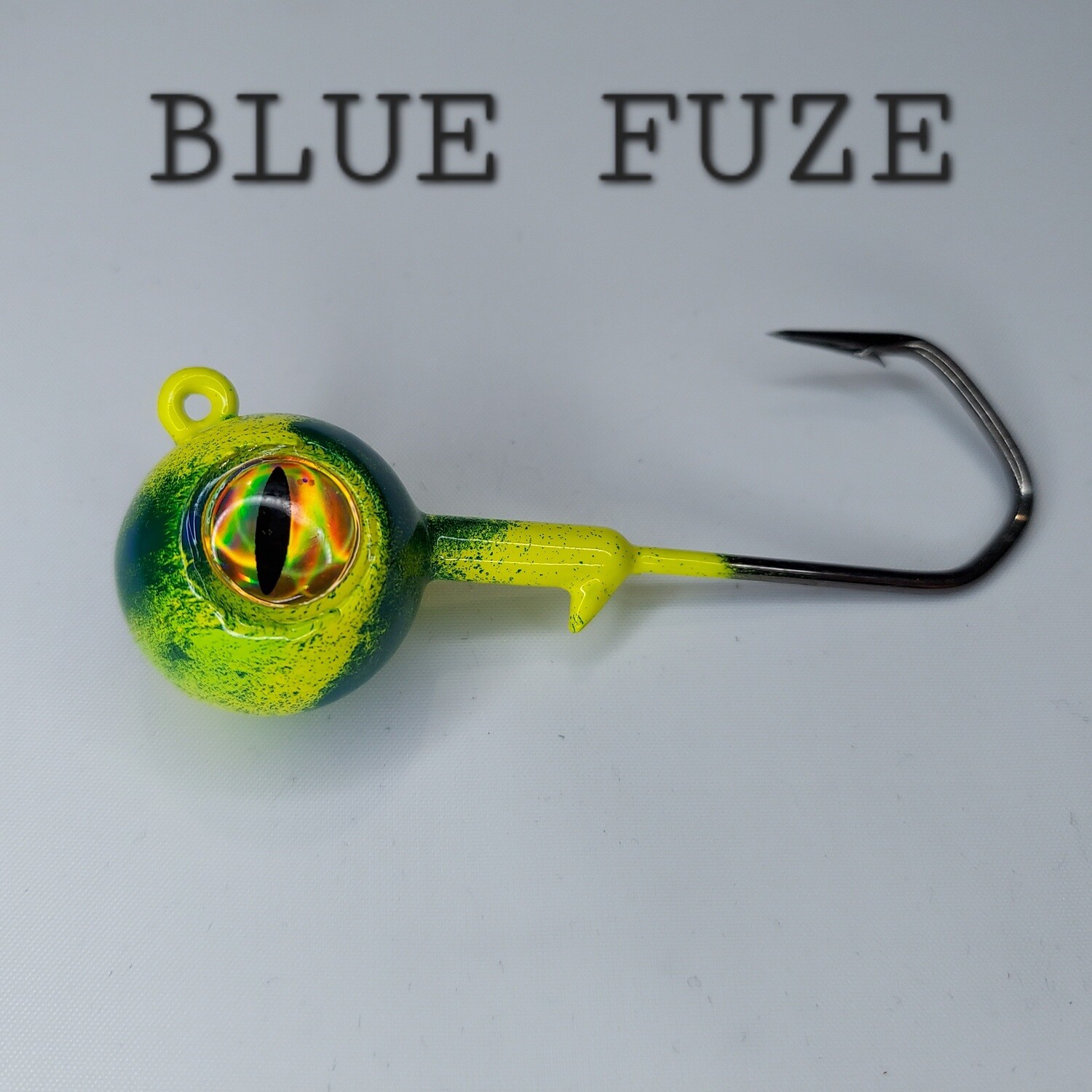 Barbarian Big Eye Ball Jig Blue Fuze
