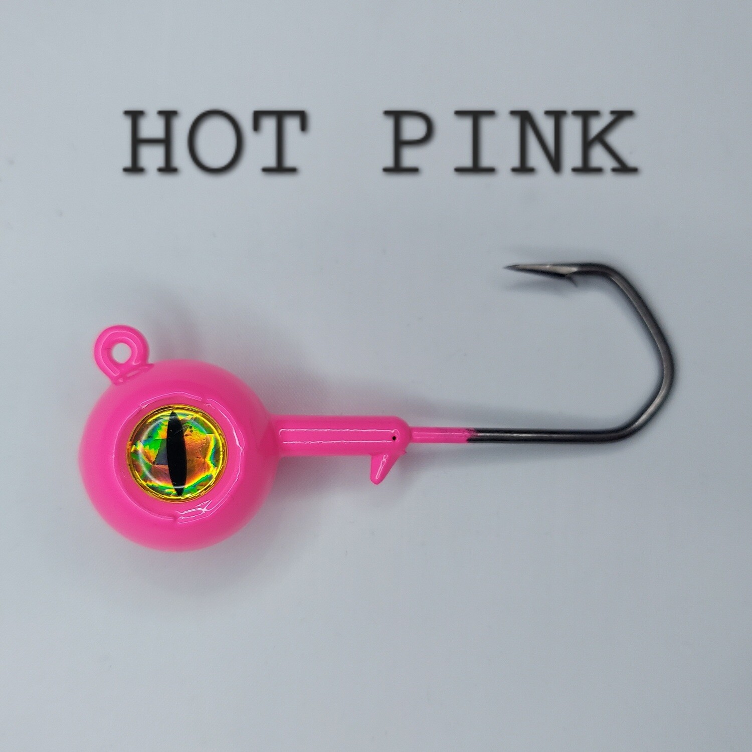Barbarian Big Eye Ball Jig Hot Pink