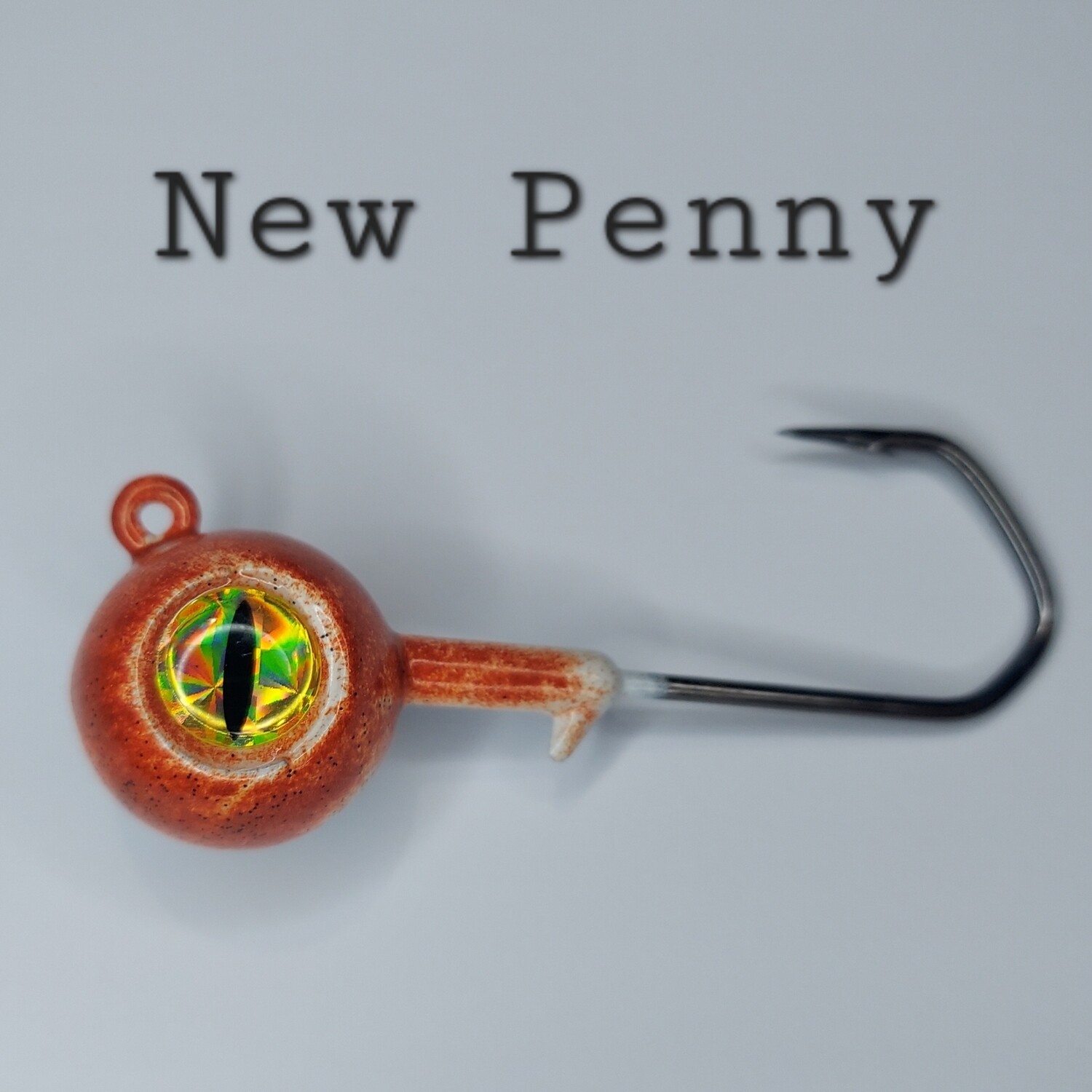 Barbarian Big Eye Ball Jig New Penny
