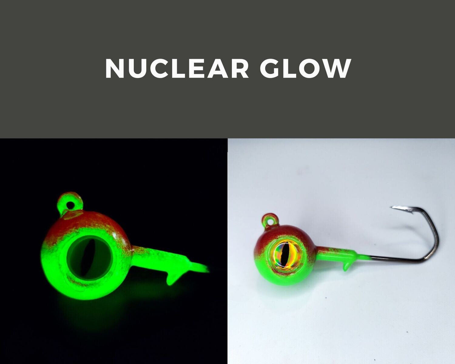 Barbarian Big Eye Ball Jig Nuclear Glow