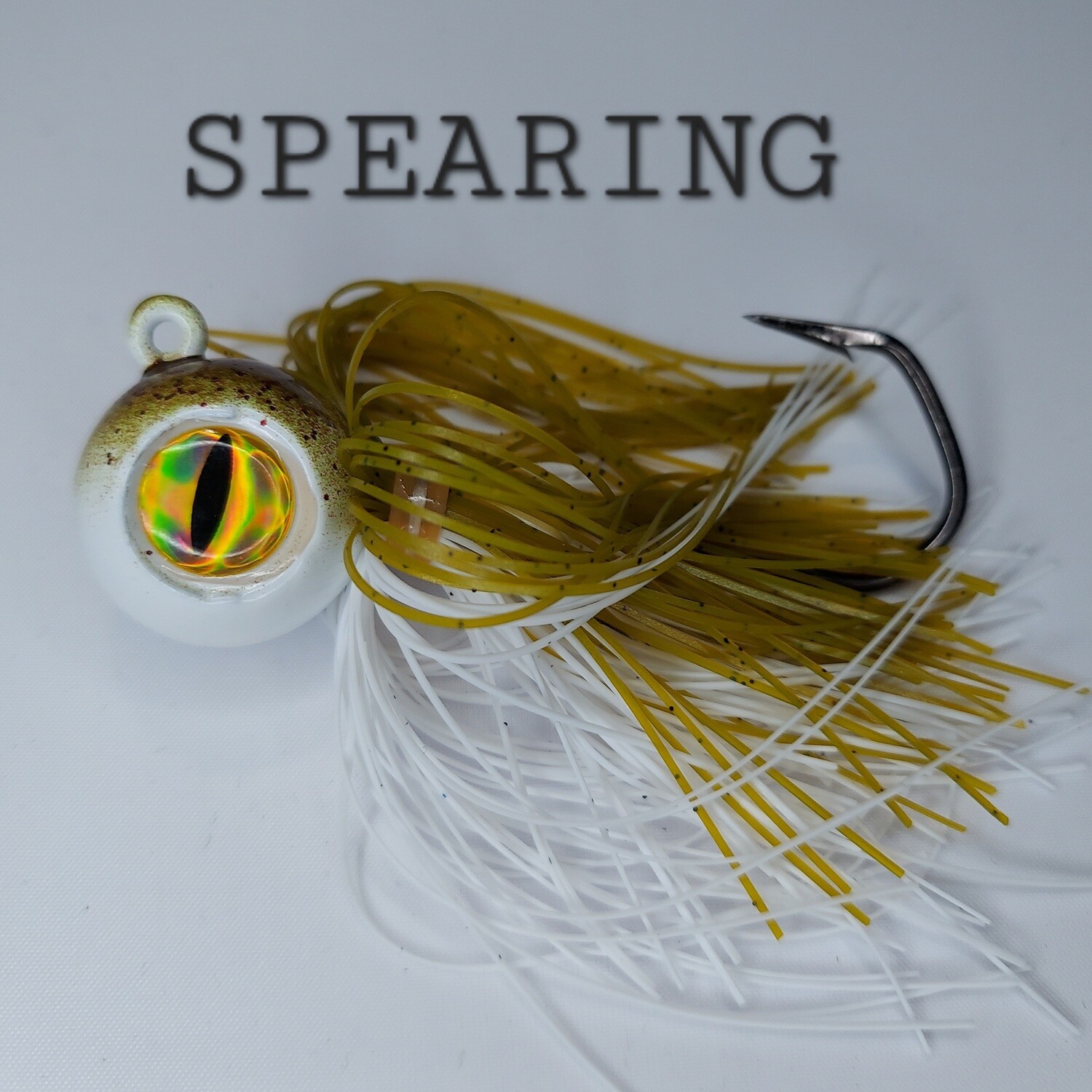 Skirted Barbarian Big Eye Jig Spearing