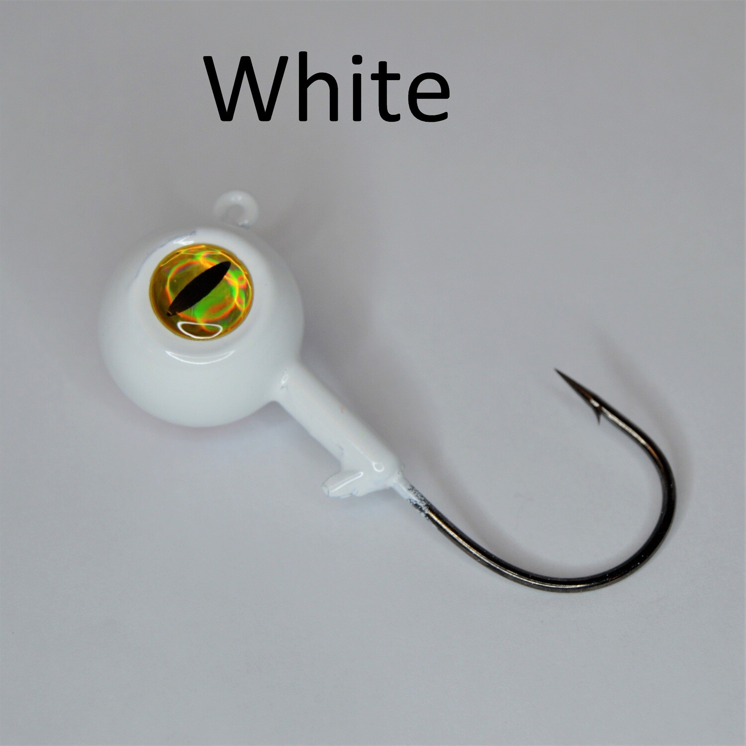Big Eye Ball Jig White