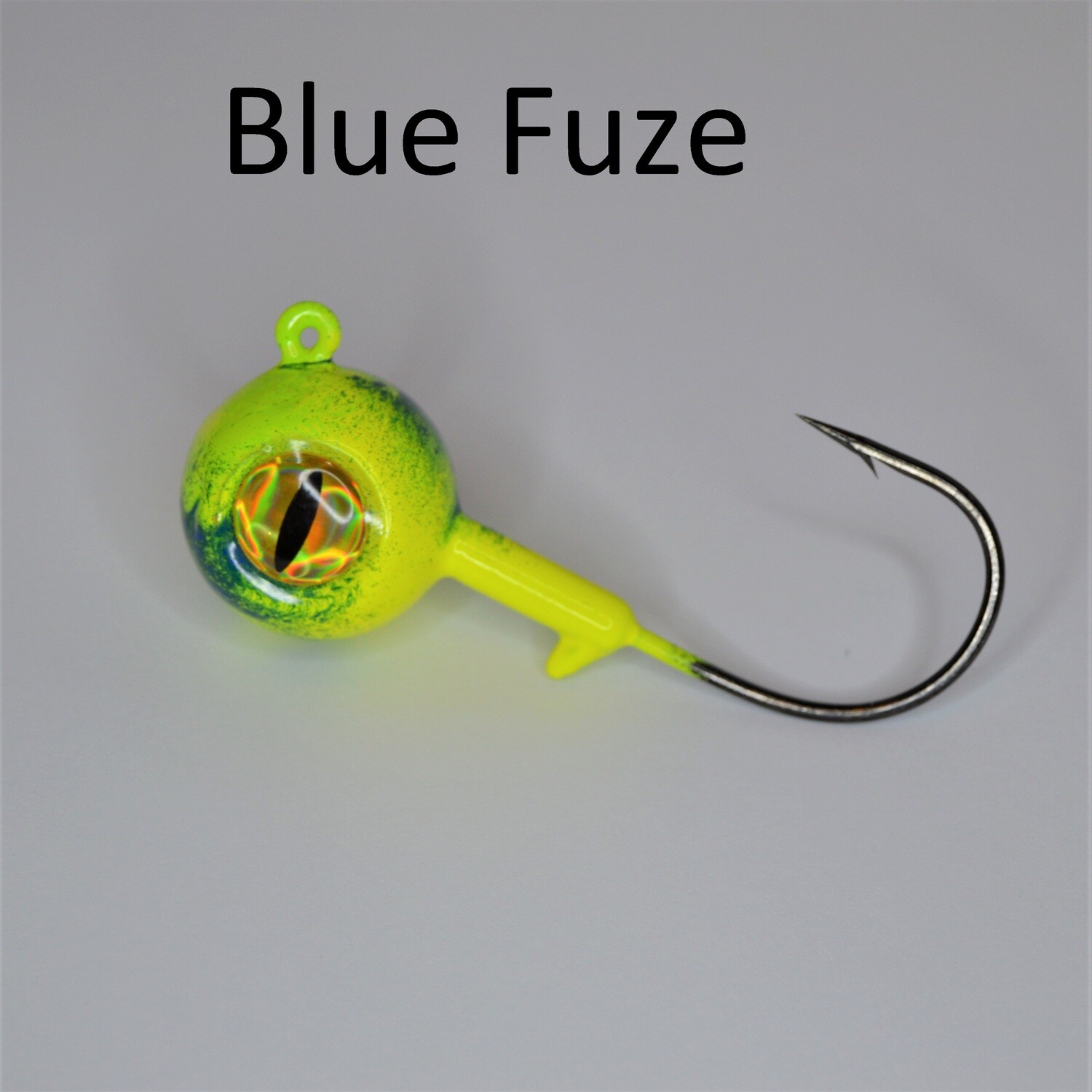 Big Eye Ball Jig Blue Fuze