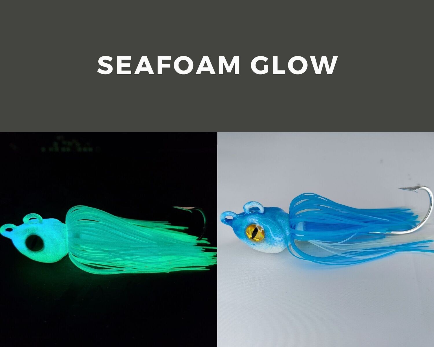 Fluke Swing Jig Seafoam Glow