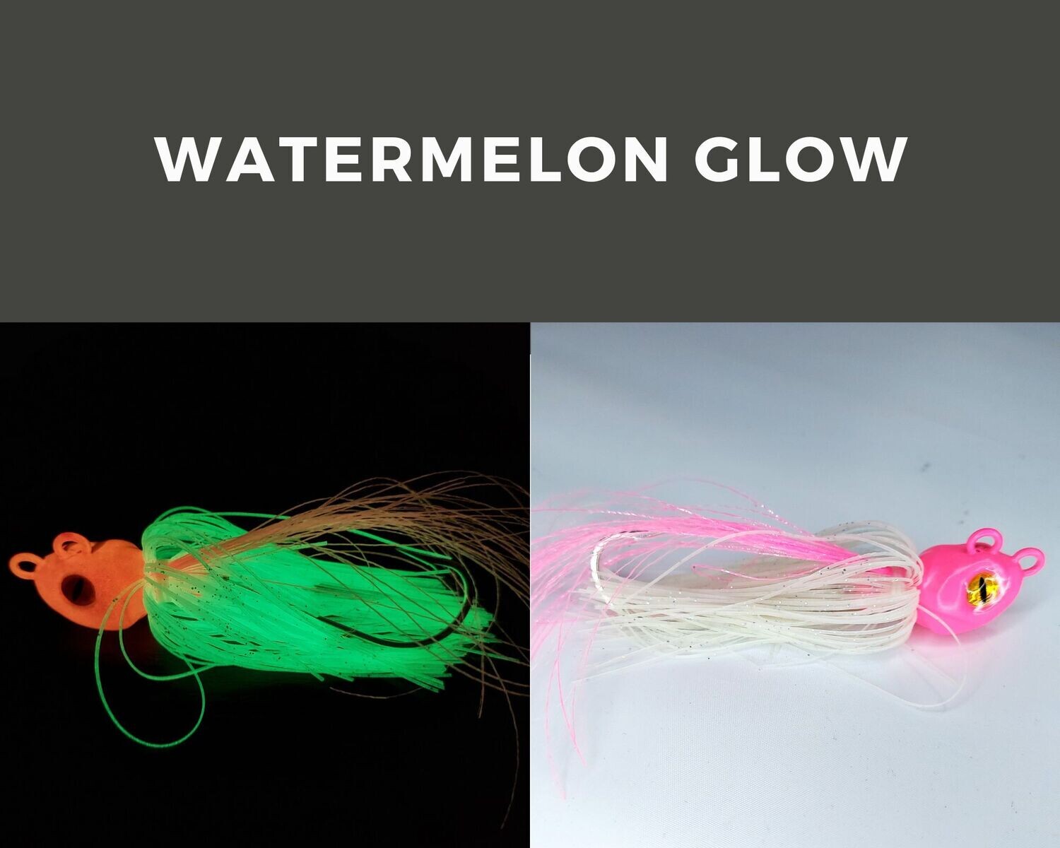 Fluke Swing Jig Watermelon Glow