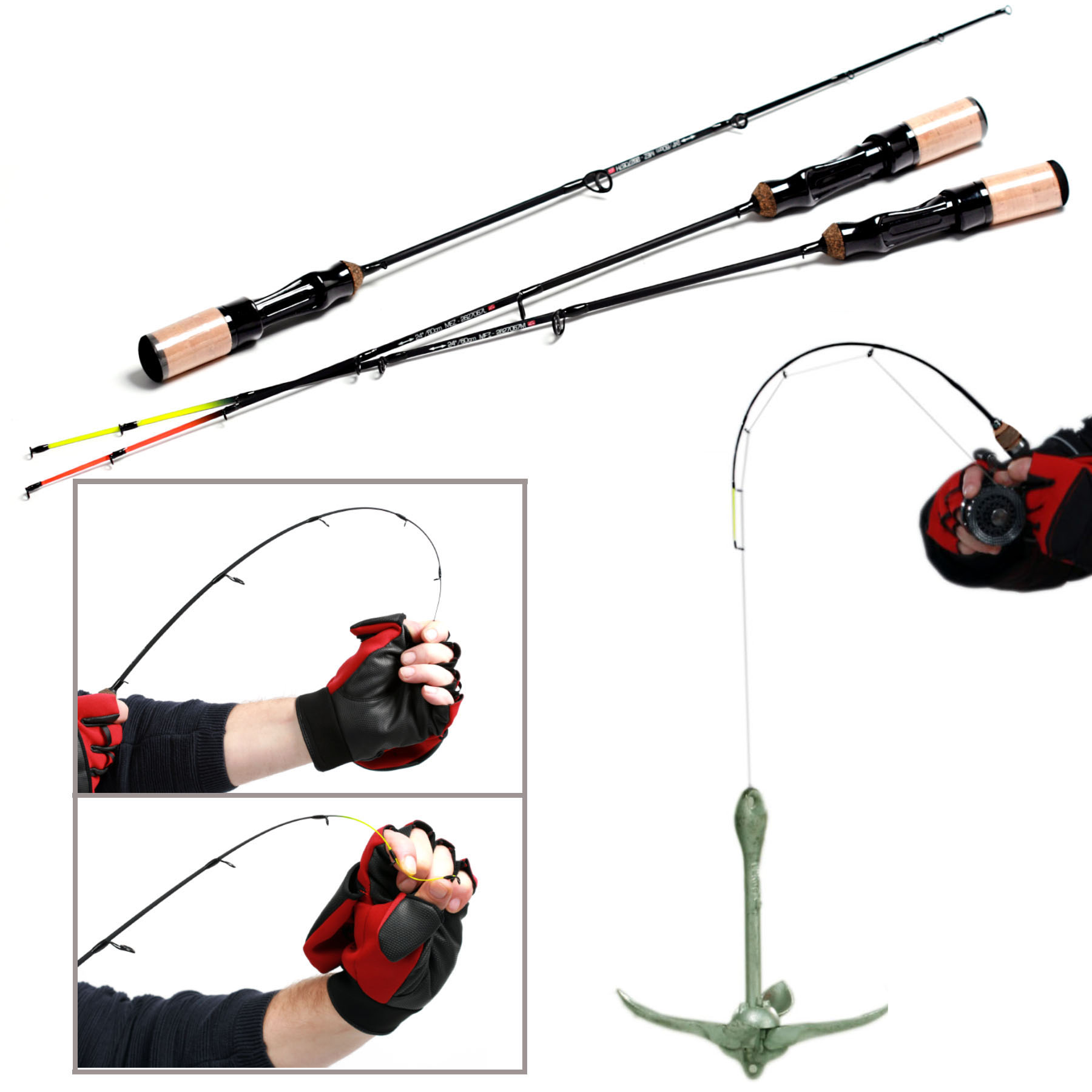 Žieminė meškerėlė IRON WOLF NANOCRISTAL- Light /50cm;