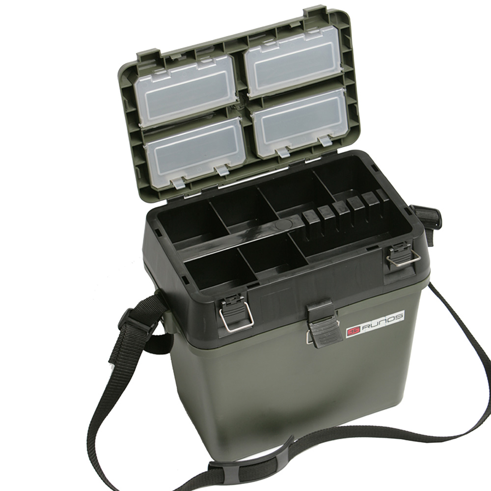 Žieminė plastikinė dviejų dalių dėžė