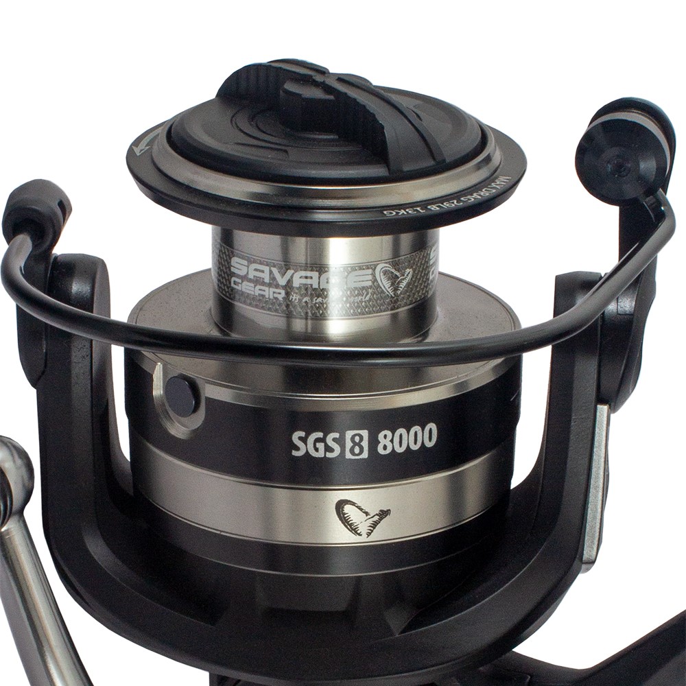 Ritė Savage Gear SGS8 8000 FD 6+1BB Saltwater