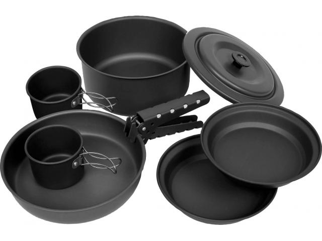 Turistinis indų rinkinys Prologic Survivor Camping Cook Set - 8vnt