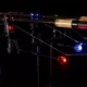 Svingerių kompl. Hirisi LED Carp Fishing Swingers Drop Off Indicator 4 Color In Zipped
