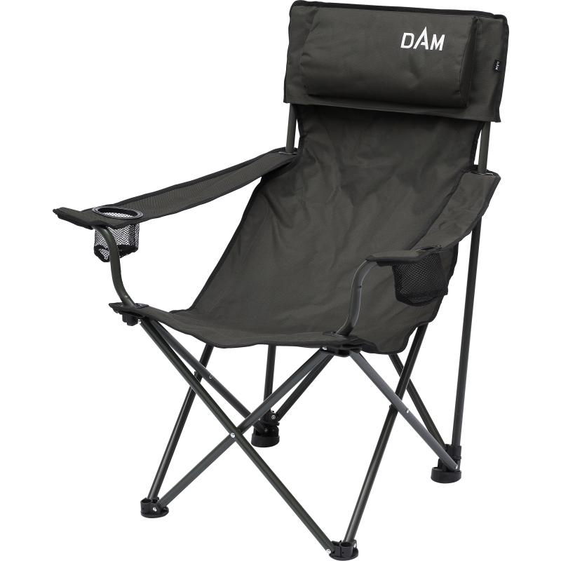 Kėdė DAM Foldable Chair With Bottle Holder Steel 