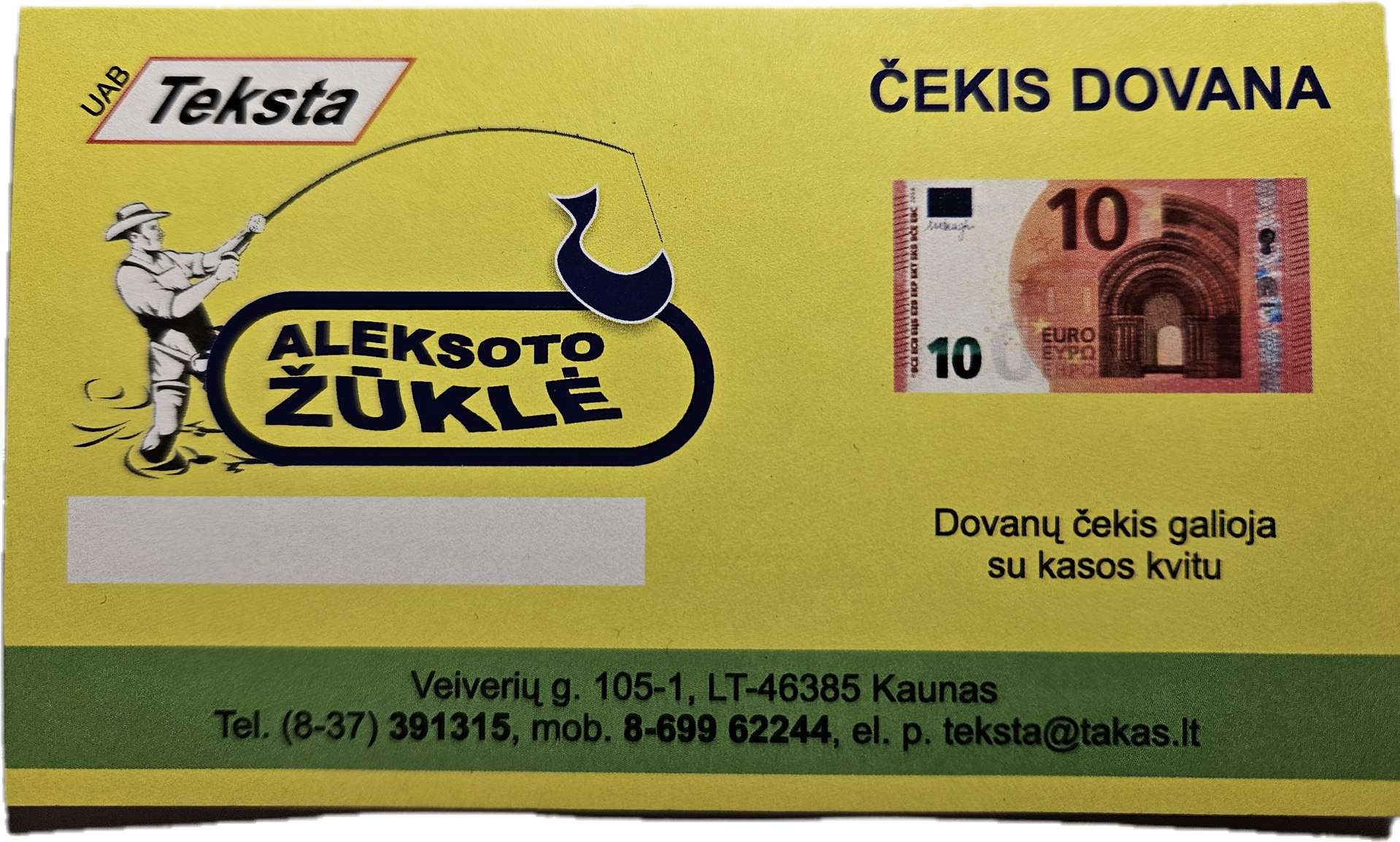 Dovanų kuponas 