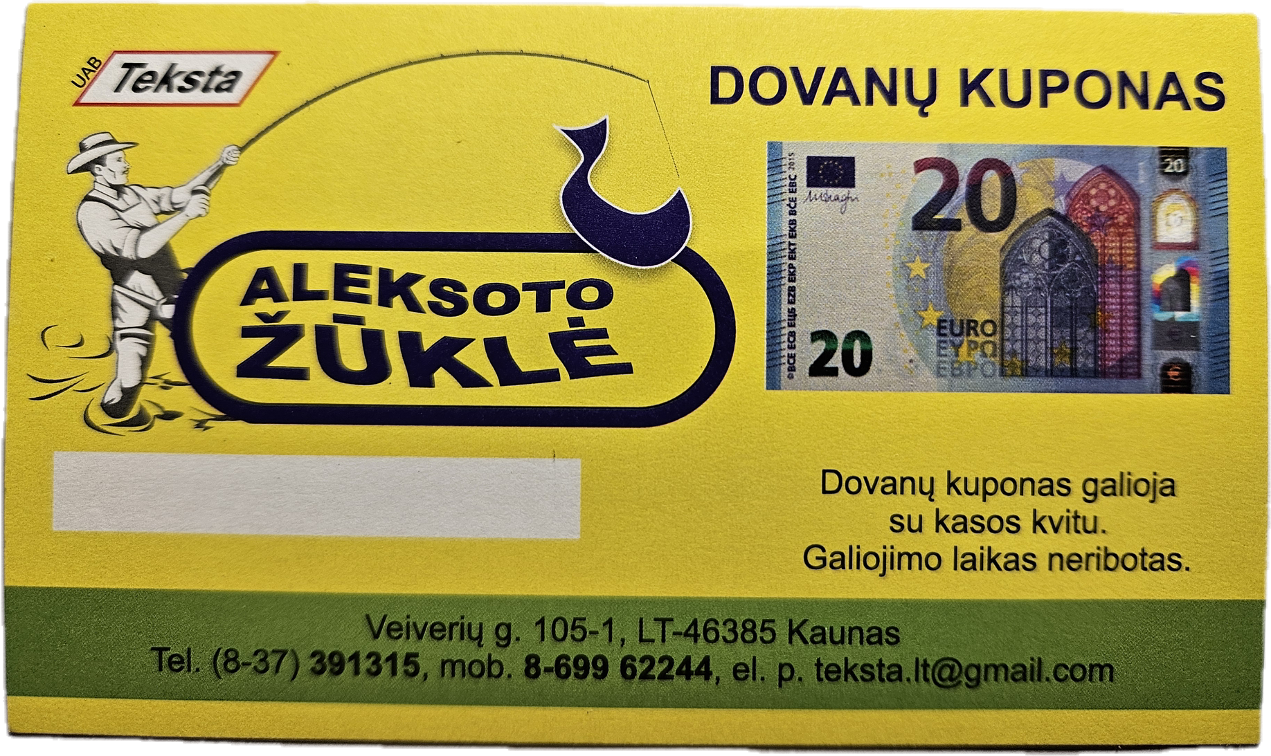 Dovanų kuponas 
