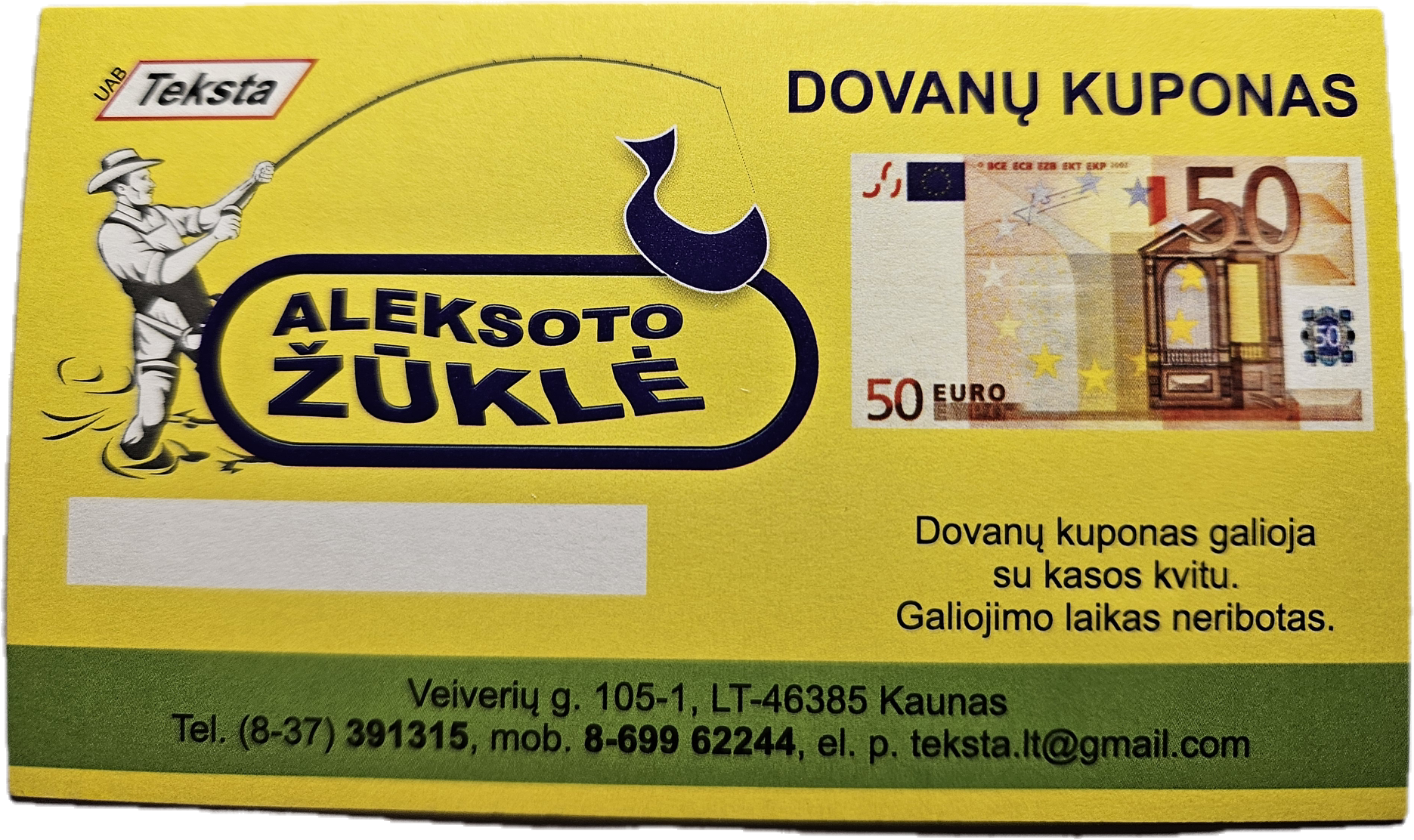 Dovanų kuponas 