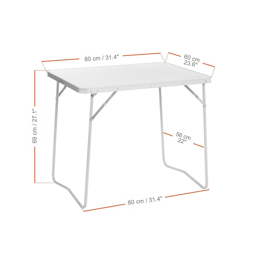 Stalas turistinis sulankstomas Camping Table NISUS 80x60x69cm