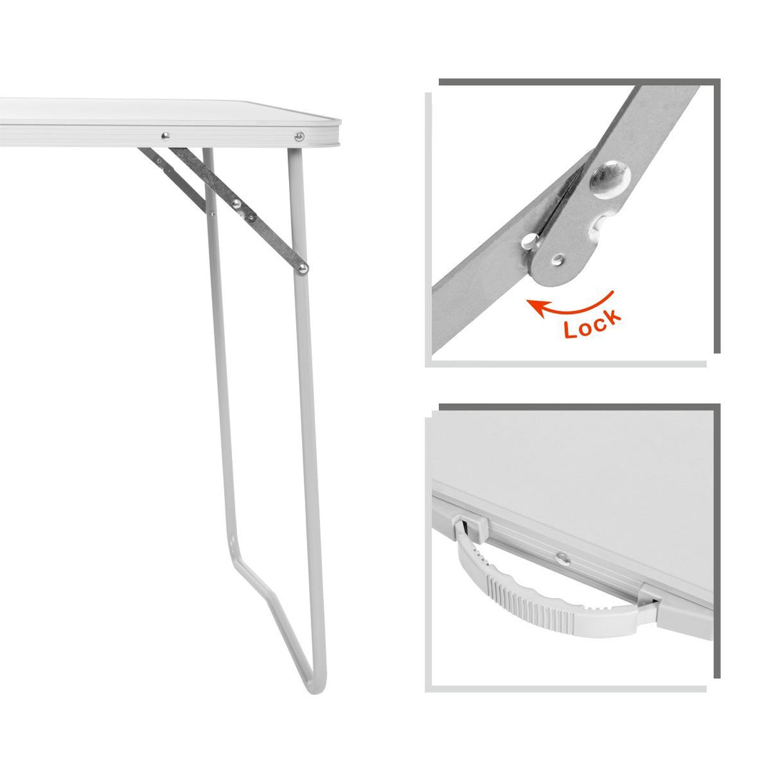 Stalas turistinis sulankstomas Camping Table NISUS 80x60x69cm