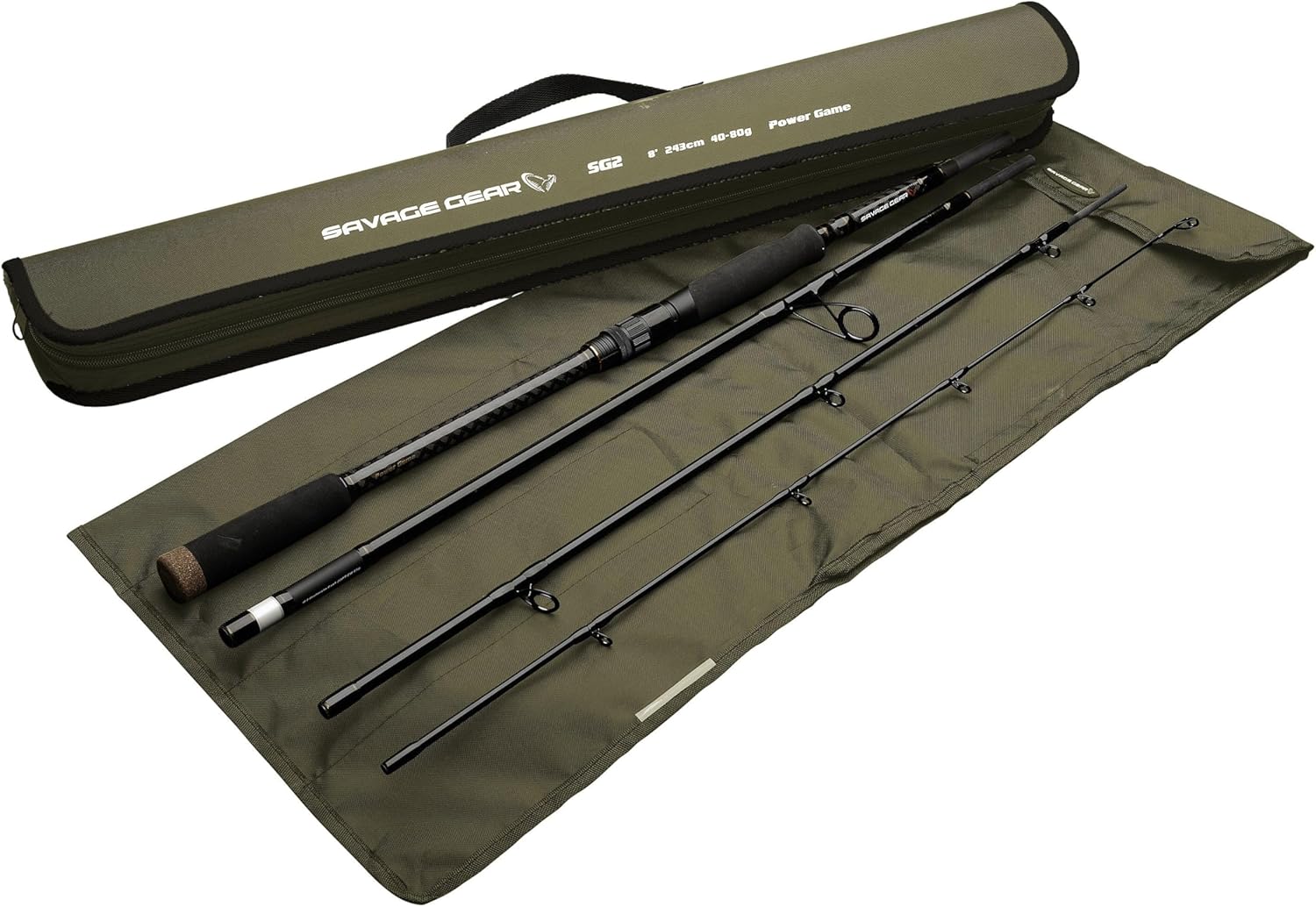 Spiningas Savage Gear SG4 Power Game Travel 8' 243cm