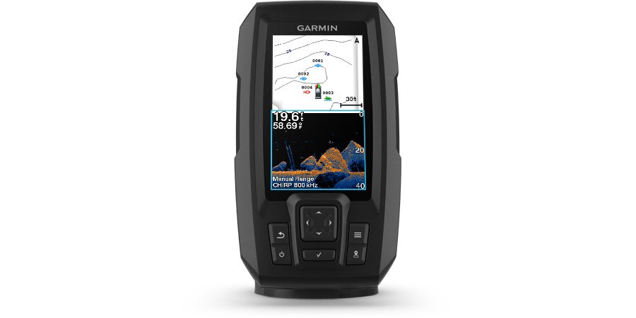  Echolotas Garmin STRIKER Vivid 4cv Su keitikliu GT20-TM